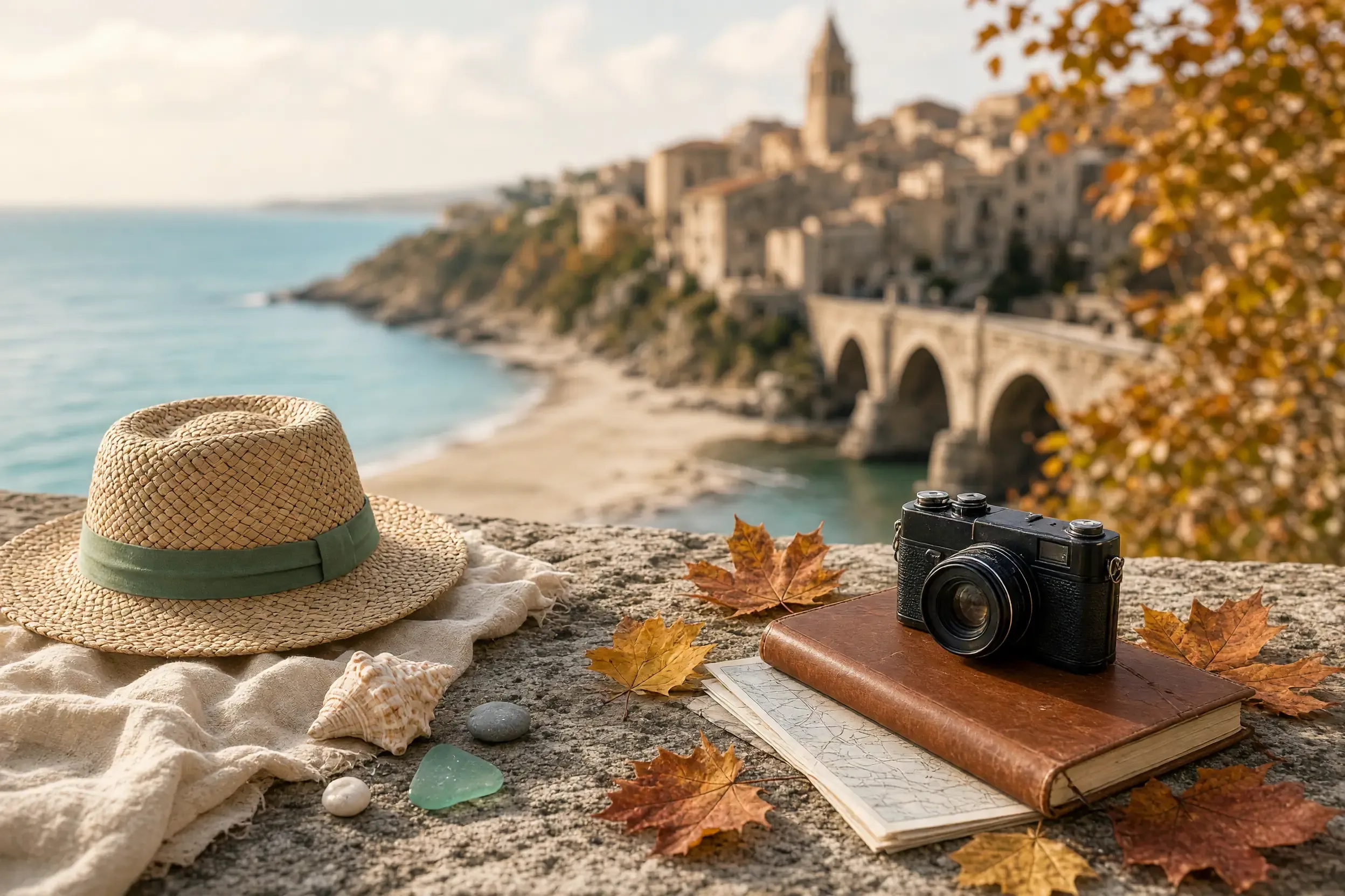 Baden oder Kultur? Strandziele und Herbstziele im direkten Vergleich